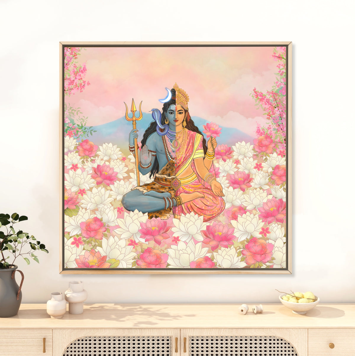Adi Shakti Stone Embellished