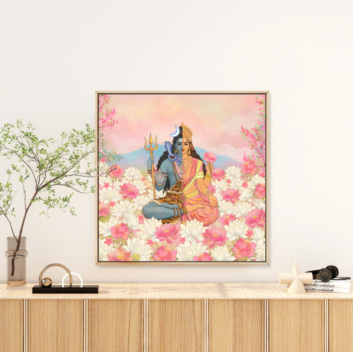 Adi Shakti Stone Embellished