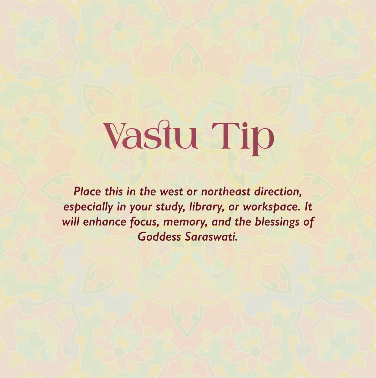 Saraswati Yantra