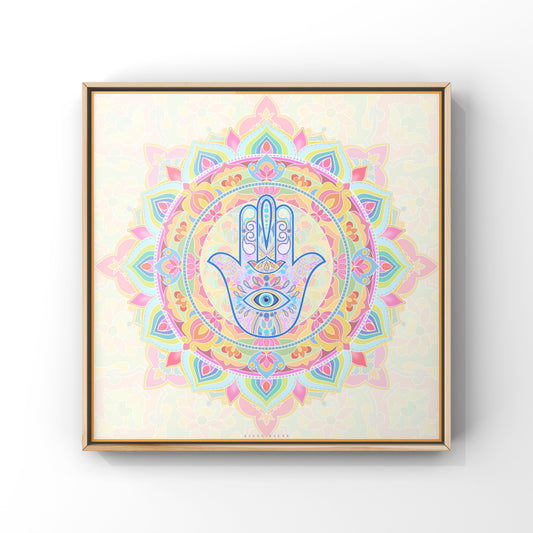 Hamsa Canvas Art