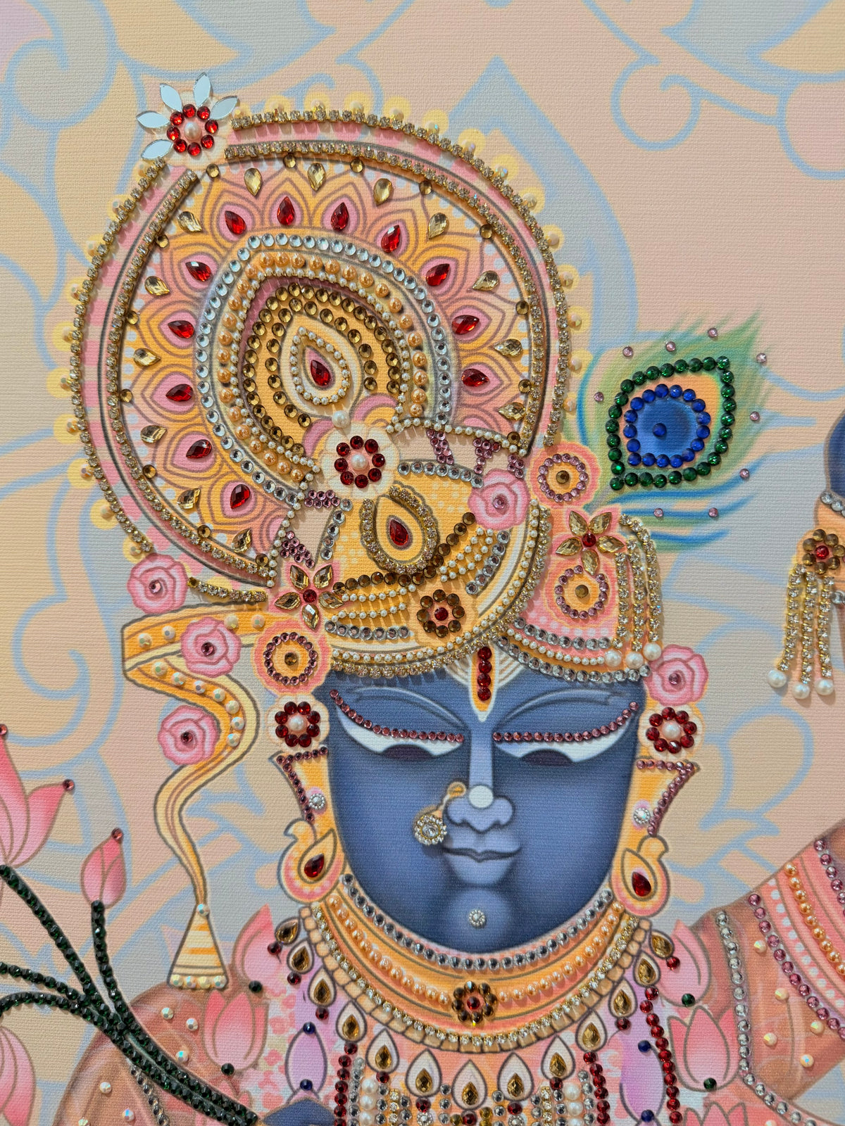 Dwarkadhish Stone Embellished