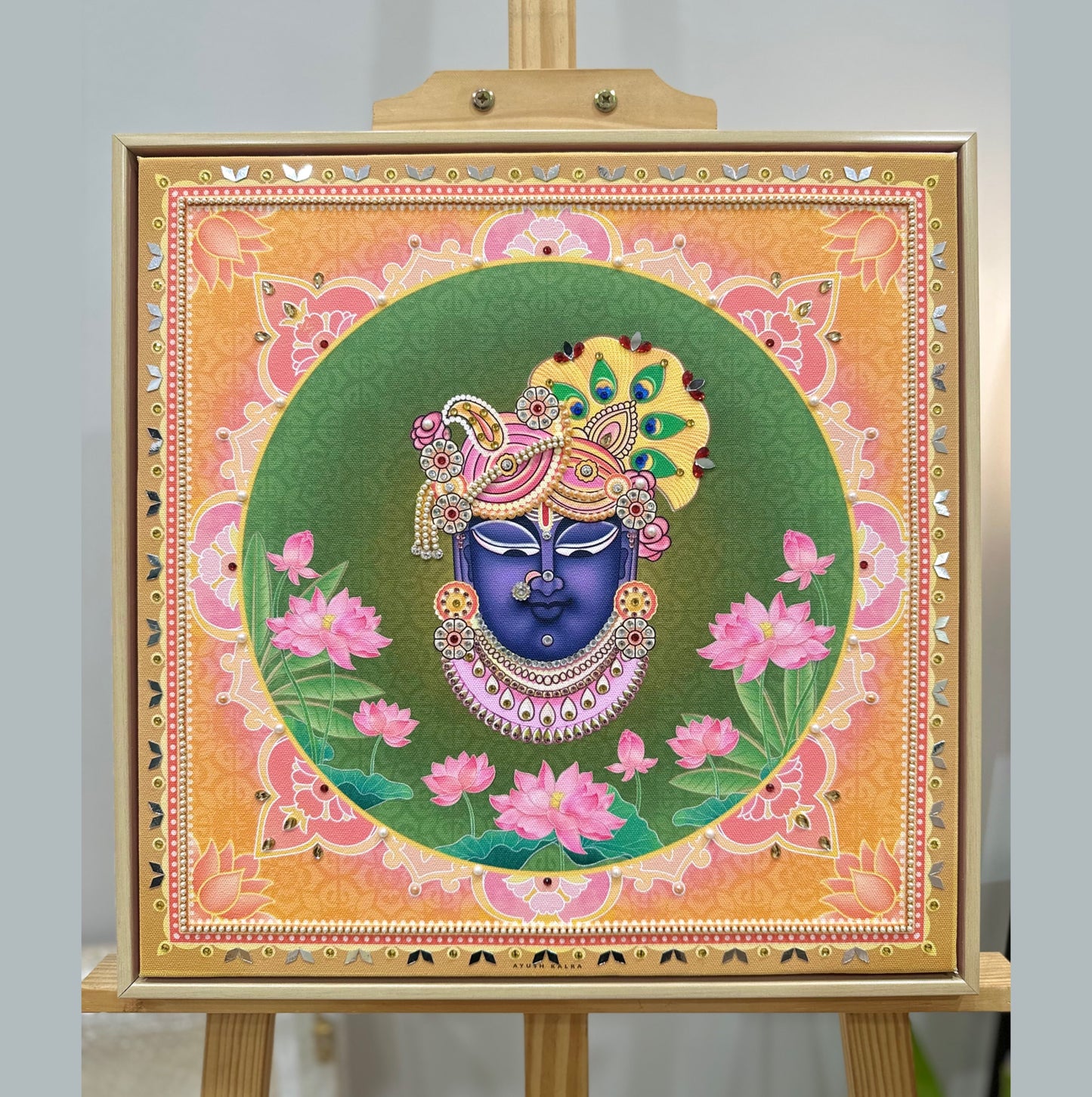 Shri Nath ji (Stone Art)