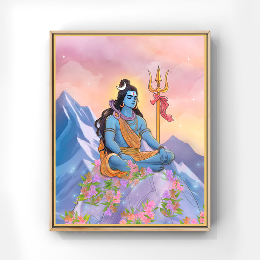 Mahadev In Kailash