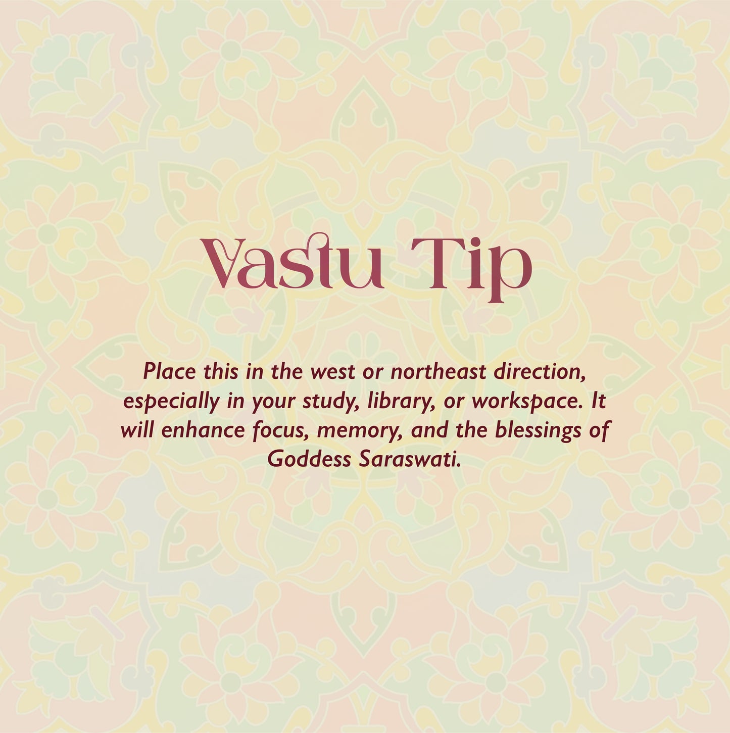 Saraswati Yantra