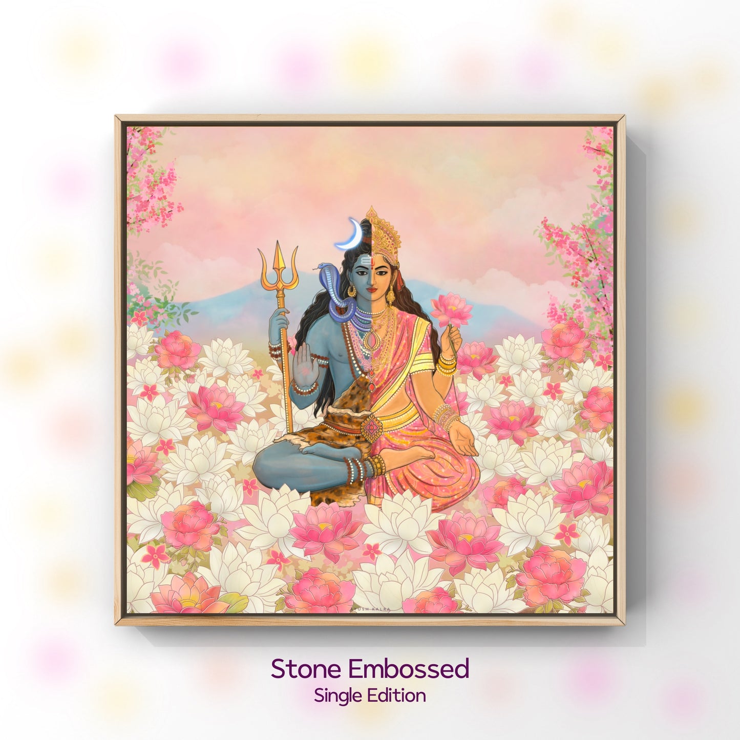 Adi Shakti ✨ Stone Embellished Single Edition